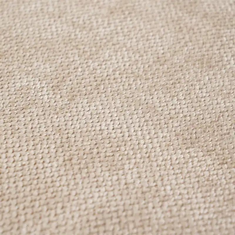 Divano angolare in lino minimalista Cloud Couch, divano a L con seduta profonda e cuscini