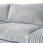 Divano componibile modulare da 157.48 pollici, divano letto moderno a seduta profonda per soggiorno
