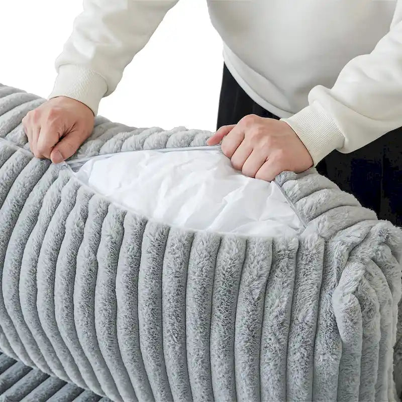 Divano componibile modulare da 157.48 pollici, divano letto moderno a seduta profonda per soggiorno