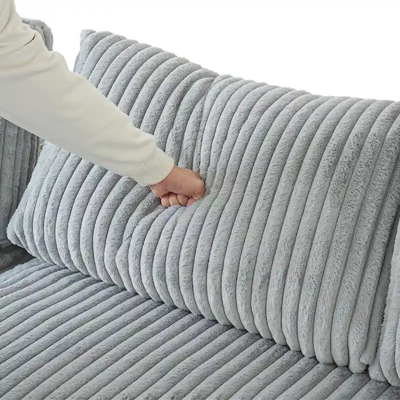 78,74 Divani Sezionali Modulari, Divano Letto Morbido e Profondo con Rivestimenti Removibili