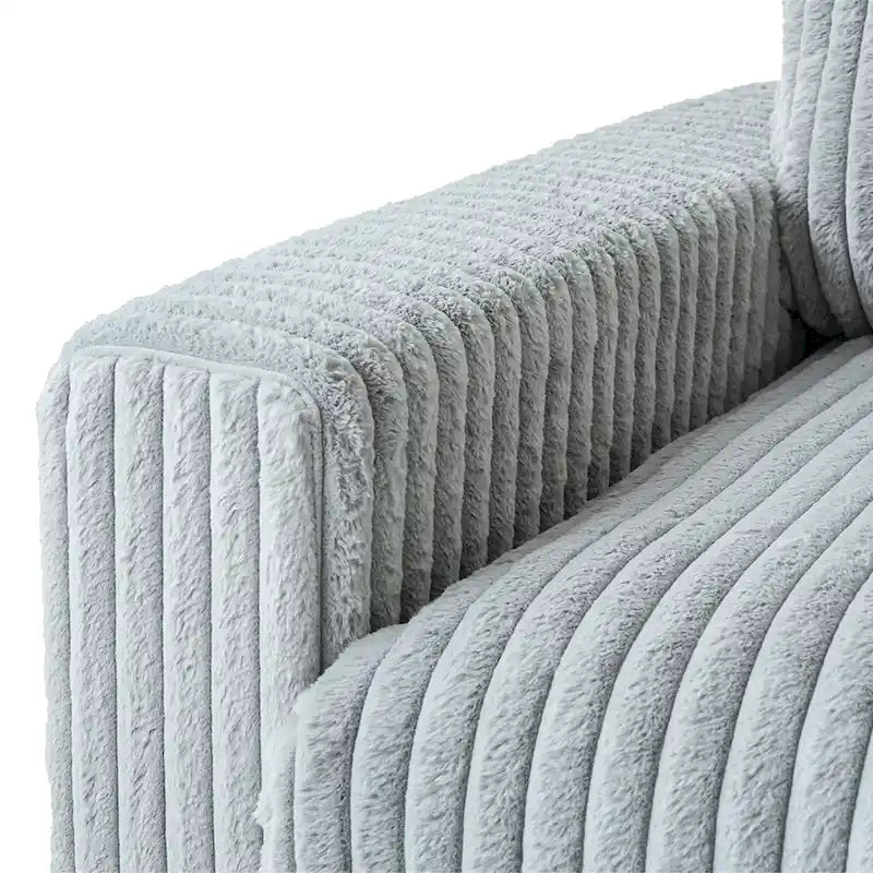 78,74 Divani Sezionali Modulari, Divano Letto Morbido e Profondo con Rivestimenti Removibili