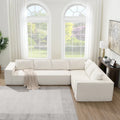 Ensemble de canapé d'angle moderne en nuage, ensemble de canapés modulaires en chenille