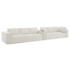 Ensemble de canapé d'angle moderne en nuage, ensemble de canapés modulaires en chenille