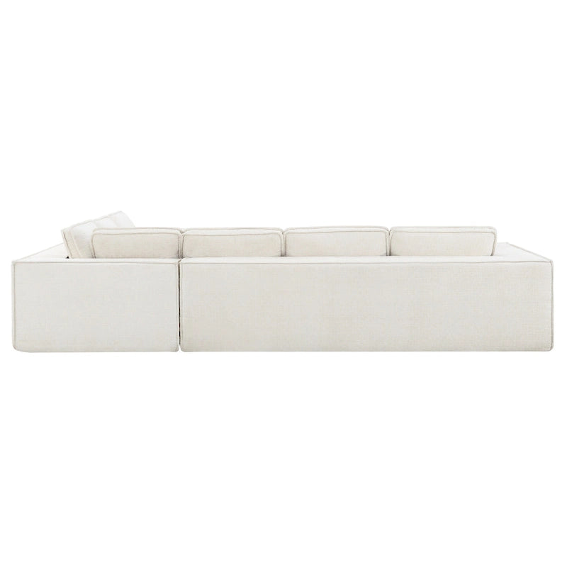 Ensemble de canapé d'angle moderne en nuage, ensemble de canapés modulaires en chenille
