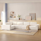 Modular Sectional Sofa, L Shaped Sectional Couch, Cloud Couch Set