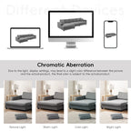Divano Sezionale Angolare a L in Velluto a Coste con USB, Chaise longue e Portabicchieri