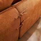 Divano a L oversize a 3 posti con chaise longue e 4 cuscini da 270 cm