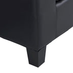 Divano componibile a L contemporaneo nero 96.06 posti con chaise longue, portabicchieri e cuscini decorativi inclusi