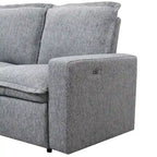 Divano a L 5 posti con recliner 89.76