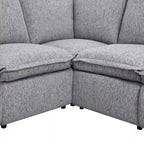 Divano a L 5 posti con recliner 89.76