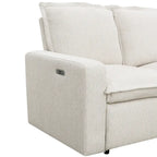 Divano a L 5 posti con recliner 89.76