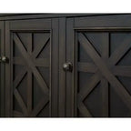 Kingston Traditional 70" TV Console: English Manor Style, No Assembly - Martin Furniture