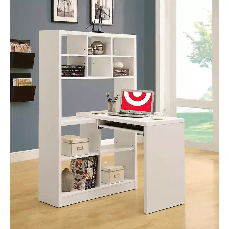 Facing Corner Desk White - EveryRoom