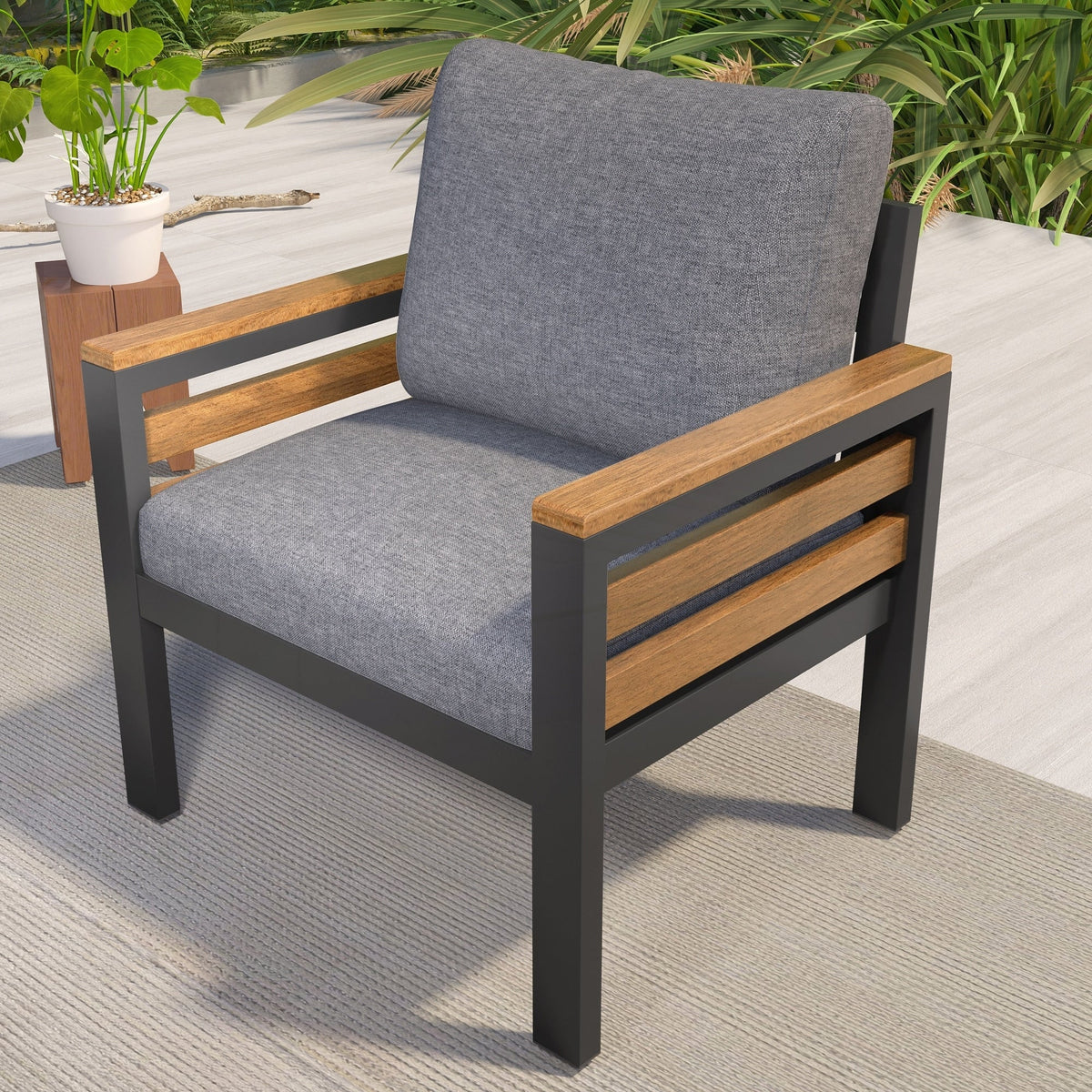 4-Piece Outdoor Furniture Sofa Set
