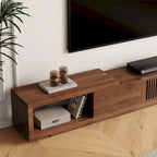Modern Retractable & Extendable TV Stand with 4 Drawers, Up to 103 Inches - 78.54D x 15.74W x 13.78H