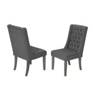 Best Quality Furniture 9-piece Rustic Extending Grey Dining Set