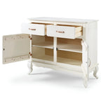 Buffet en bois vert