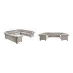 Canapé d'angle en U 11 places Chesterfield Gdansk