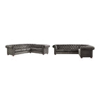 Divano componibile Chesterfield a L a 6 posti Gdansk