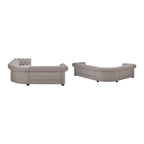 Divano componibile Chesterfield a L a 6 posti Gdansk