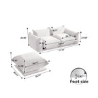 Mobilier de salon - Causeuse - Canapé deux places