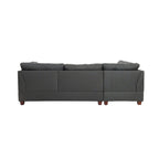 Set divano componibile reversibile a 3 pezzi rivestito in tessuto Bobkona Chaise