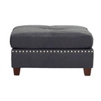 Set divano componibile reversibile a 3 pezzi rivestito in tessuto Bobkona Chaise