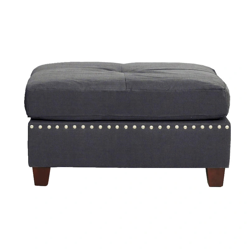 Set divano componibile reversibile a 3 pezzi rivestito in tessuto Bobkona Chaise
