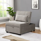 Lordear Divano letto singolo 4 in 1 regolabile Futon Divano letto pieghevole Sedia convertibile - 39.9 x 26.8