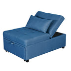 Lordear Divano letto singolo 4 in 1 regolabile Futon Divano letto pieghevole Sedia convertibile - 39.9 x 26.8