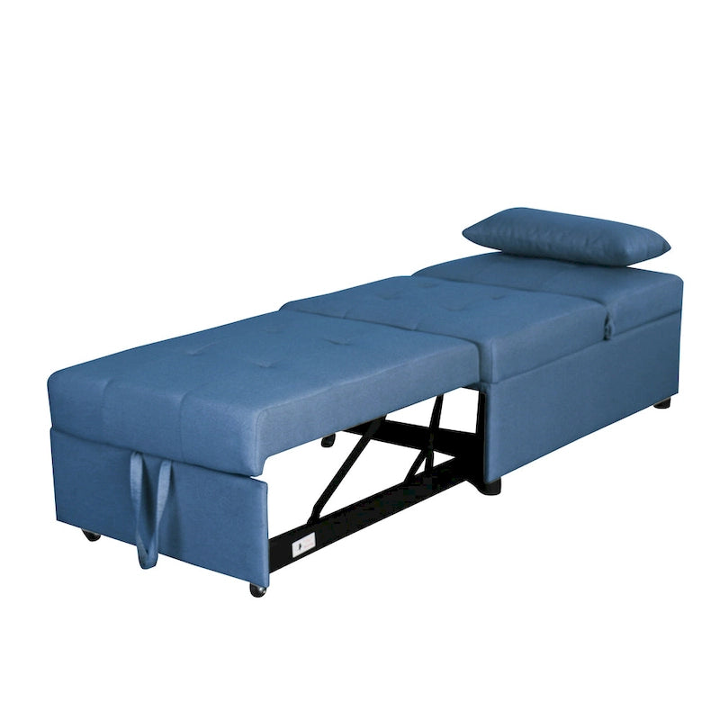 Lordear Divano letto singolo 4 in 1 regolabile Futon Divano letto pieghevole Sedia convertibile - 39.9 x 26.8