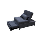 Lordear Divano letto singolo 4 in 1 regolabile Futon Divano letto pieghevole Sedia convertibile - 39.9 x 26.8