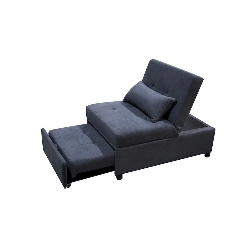 Lordear Divano letto singolo 4 in 1 regolabile Futon Divano letto pieghevole Sedia convertibile - 39.9 x 26.8