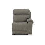 Divano sezionale reclinabile a sette posti Starbot Gray di Signature Design by Ashley - 112W x 112D x 42H