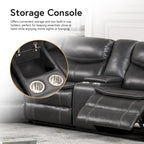 Divano componibile reclinabile Sory Transitional in similpelle Furniture of America