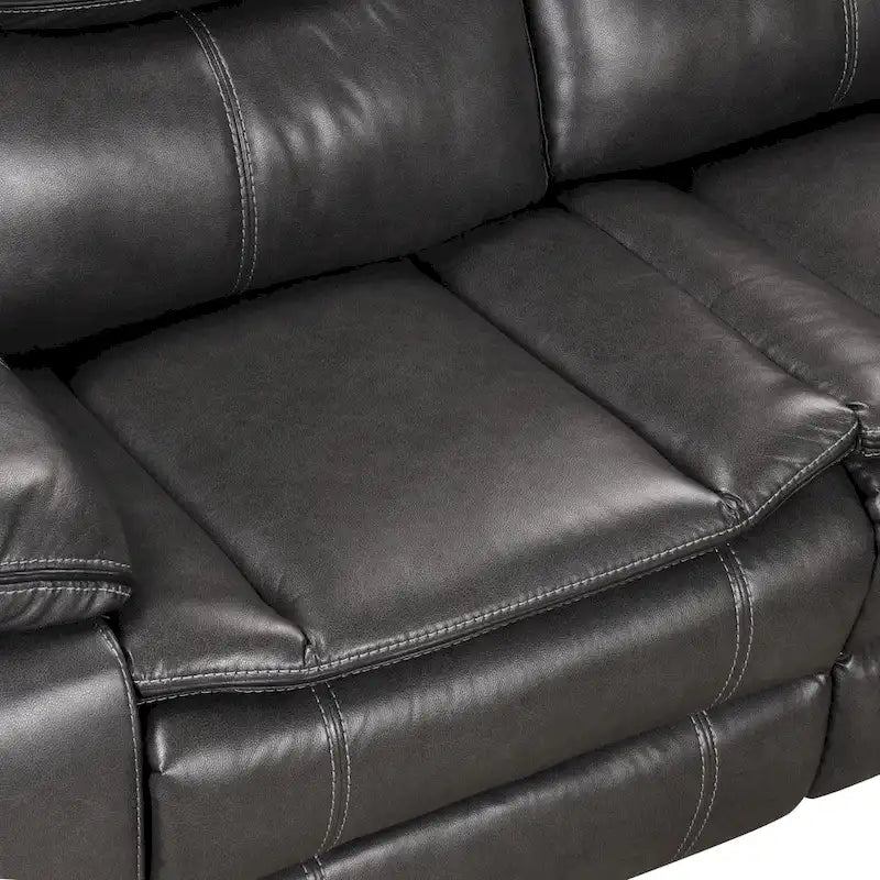Divano componibile reclinabile Sory Transitional in similpelle Furniture of America