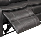 Divano componibile reclinabile Sory Transitional in similpelle Furniture of America