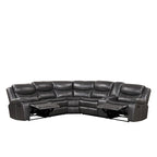 Divano componibile reclinabile Sory Transitional in similpelle Furniture of America