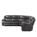 Divano componibile reclinabile Sory Transitional in similpelle Furniture of America