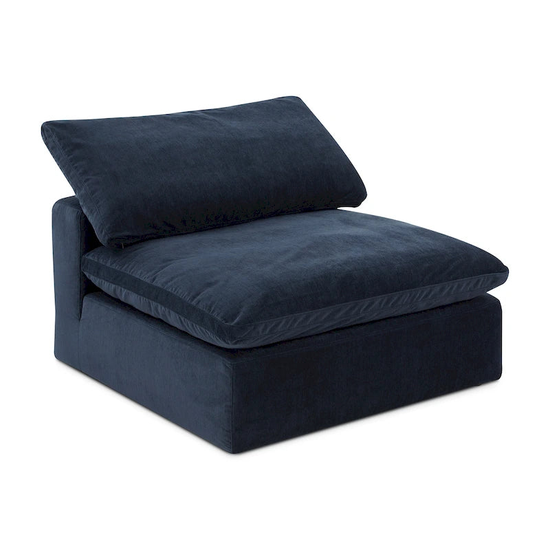 Aurelle Home Corbin Elemento Sezionale Modulare Moderno - Sedia Senza Braccioli
