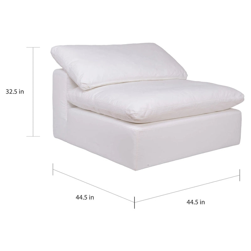 Élément modulaire de canapé Aurelle Home Corbin – Chaise sans accoudoirs