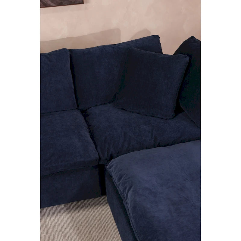 Élément modulaire de canapé Aurelle Home Corbin – Chaise sans accoudoirs