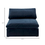 Élément modulaire de canapé Aurelle Home Corbin – Chaise sans accoudoirs