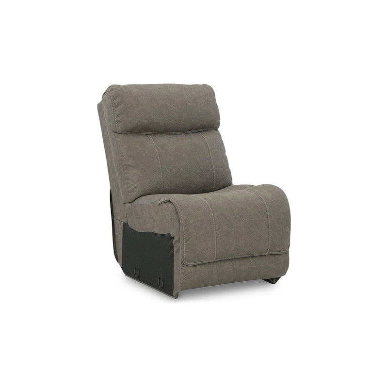 Canapé d'angle inclinable électrique 5 places Starbot gris Signature Design by Ashley - 131 larg. x 131 prof. x 42 haut. (po)