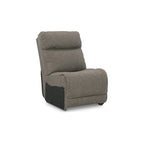 Canapé d'angle inclinable électrique 5 places Starbot gris Signature Design by Ashley - 131 larg. x 131 prof. x 42 haut. (po)