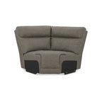 Canapé d'angle inclinable électrique 5 places Starbot gris Signature Design by Ashley - 131 larg. x 131 prof. x 42 haut. (po)
