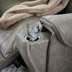 Canapé d'angle inclinable électrique 5 places Starbot gris Signature Design by Ashley - 131 larg. x 131 prof. x 42 haut. (po)