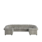 Canapé d'angle en U Chesterfield Knightsbridge par iNSPIRE Q Artisan