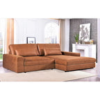 Divano componibile con chaise longue US Pride Furniture da 105,52 pollici, di dimensioni maggiorate, con penisola a sinistra o a destra