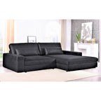 Divano componibile con chaise longue US Pride Furniture da 105,52 pollici, di dimensioni maggiorate, con penisola a sinistra o a destra